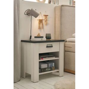 HOME AFFAIRE SHERWOOD Nachttisch - Pinie Dekor, 60x61x39cm - Nachttische HOME AFFAIRE SHERWOOD Nachttisch - Pinie Dekor, 60x61x39cm - Nachttische