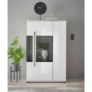 INOSIGN Cantara Weiß Hochglanz Vitrine - Stauraummöbel INOSIGN Cantara Weiß Hochglanz Vitrine - Stauraummöbel