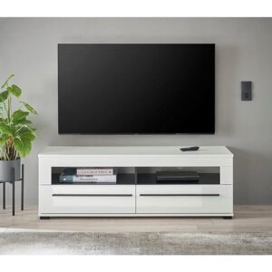 INOSIGN Modernes Weiß Hochglanz TV-Unterteil - Kommode INOSIGN Modernes Weiß Hochglanz TV-Unterteil - Kommode