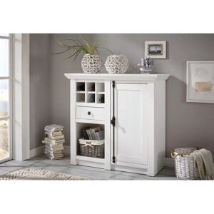 HOME AFFAIRE California Weiß Landhaus Highboard HOME AFFAIRE California Weiß Landhaus Highboard