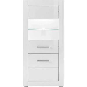 INOSIGN BIANCO Weiße moderne Vitrine - Stauraum Möbel INOSIGN BIANCO Weiße moderne Vitrine - Stauraum Möbel