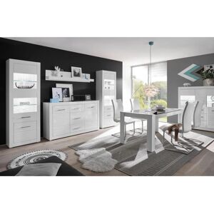 INOSIGN BIANCO Weiße Wohnwand - Wohnzimmerwandmöbel INOSIGN BIANCO Weiße Wohnwand - Wohnzimmerwandmöbel