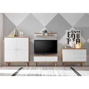 Andas Nordic Interior Merle Wohnwand - Wohnzimmermöbel Andas Nordic Interior Merle Wohnwand - Wohnzimmermöbel
