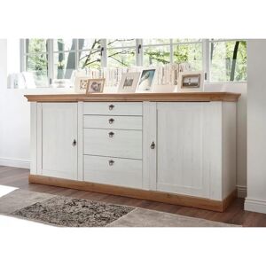 HOME AFFAIRE Cremona Sideboard - Weiß - 210cm HOME AFFAIRE Cremona Sideboard - Weiß - 210cm