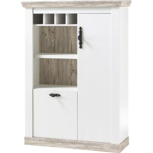 HOME AFFAIRE Florenz Weiß Landhaus Sideboard - Sideboard HOME AFFAIRE Florenz Weiß Landhaus Sideboard - Sideboard