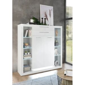Places of Style Meran Highboard - Weiß - Moderner Stauraum Places of Style Meran Highboard - Weiß - Moderner Stauraum