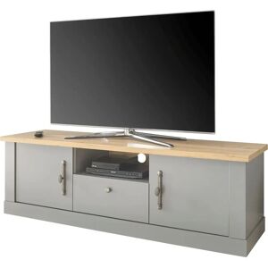 HOME AFFAIRE CHAMBORD Lowboard - Hellgrau - 155x48x44cm HOME AFFAIRE CHAMBORD Lowboard - Hellgrau - 155x48x44cm