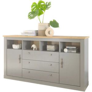 HOME AFFAIRE Chambord Sideboard - 3 Schubladen & 2 Türen - Modern & Traditionell HOME AFFAIRE Chambord Sideboard - 3 Schubladen & 2 Türen - Modern & Traditionell