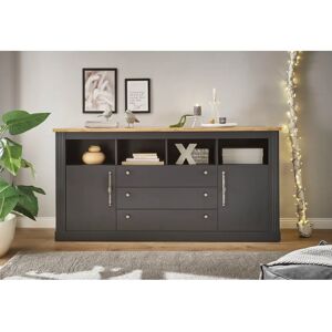 HOME AFFAIRE Westminster Dunkelgrau Sideboard - Sideboard HOME AFFAIRE Westminster Dunkelgrau Sideboard - Sideboard