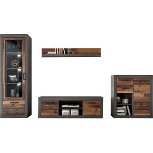 Home Affaire Brooklyn Graue Wohnwand - Wohnwand Home Affaire Brooklyn Graue Wohnwand - Wohnwand