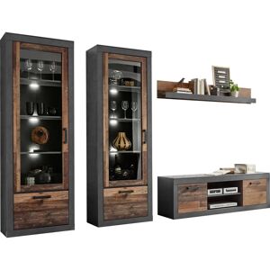 Home Affaire Brooklyn Graue Wohnwand - Wohnwand Home Affaire Brooklyn Graue Wohnwand - Wohnwand