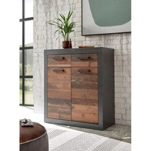 HOME AFFAIRE BROOKLYN Sideboard - 2 Schubladen, 2 Türen, Moderner Landhausstil HOME AFFAIRE BROOKLYN Sideboard - 2 Schubladen, 2 Türen, Moderner Landhausstil