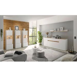 INOSIGN City/Giron Wohnwand - Weiß, 190x155x40cm INOSIGN City/Giron Wohnwand - Weiß, 190x155x40cm