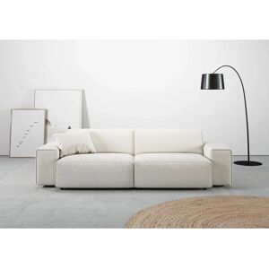 andasu Nordics Glimminge Sofa - Weiß, Bouclé, 254cm andasu Nordics Glimminge Sofa - Weiß, Bouclé, 254cm