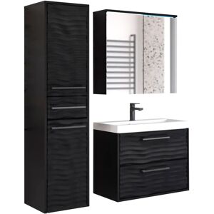 WELLTIME Canada Badmöbel-Set - Soft Close, 110x35x130cm WELLTIME Canada Badmöbel-Set - Soft Close, 110x35x130cm