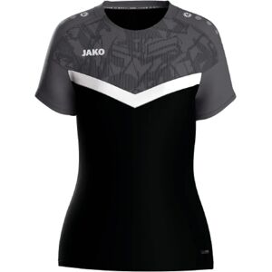 T-shirt micro-mesh JAKO femme - noir/gris foncé - Vêtements de sport - Publicité T-shirt micro-mesh JAKO femme - noir/gris foncé - Vêtements de sport - Publicité