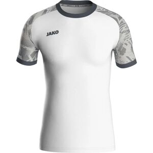 JAKO Kinder Iconic Unisex Jersey - Wit/Roze - 116 JAKO Kinder Iconic Unisex Jersey - Wit/Roze - 116