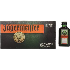 Jägermeister 35% vol. 24x0,04l - Liqueur - Publicité Jägermeister 35% vol. 24x0,04l - Liqueur - Publicité