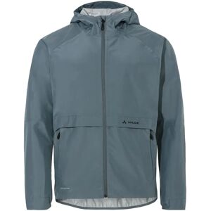 Veste imperméable Vaude LOAMER pour Hommes Gr.XL - Veste de vélo - bleu/gris - Publicité Veste imperméable Vaude LOAMER pour Hommes Gr.XL - Veste de vélo - bleu/gris - Publicité