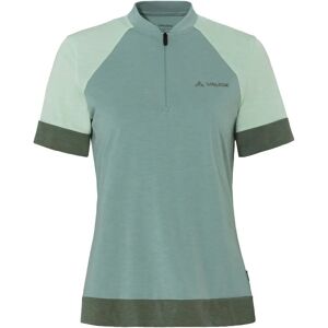 Vaude Q-Zip Shirt Turquoise - Fietstrui Vaude Q-Zip Shirt Turquoise - Fietstrui