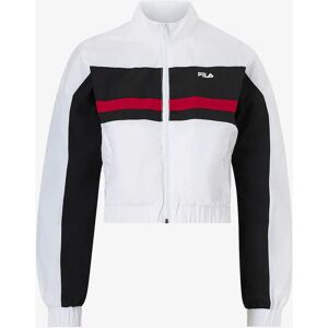 FILA Lubu Cropped Track Jacket - Bright white-black - Track Jacket FILA Lubu Cropped Track Jacket - Bright white-black - Track Jacket