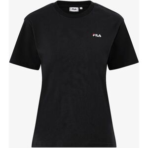 FILA - T-shirt Noir - Coton, Col rond - Publicité FILA - T-shirt Noir - Coton, Col rond - Publicité