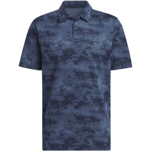 adidas Go-To Printed Mesh Poloshirt - Blau - Golf Poloshirt adidas Go-To Printed Mesh Poloshirt - Blau - Golf Poloshirt