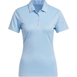 adidas Damen Solid Performance Kurzarm Polo - Blau - Polo Shirt adidas Damen Solid Performance Kurzarm Polo - Blau - Polo Shirt