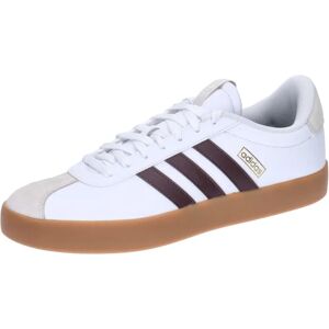 Chaussures Adidas VL Court 3.0 - Chaussures, Blanc, Marron ombré, Aluminium - Publicité Chaussures Adidas VL Court 3.0 - Chaussures, Blanc, Marron ombré, Aluminium - Publicité