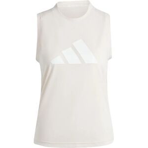 Adidas Vit träningslinne med logga Adidas Vit träningslinne med logga