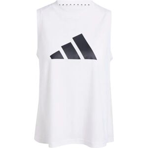 Adidas Big Performance Logo Women's White Tank Top Adidas Big Performance Logo Women's White Tank Top