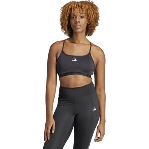 adidas Aeroreact Training Light-Support Bra Gym & Training - Womens - Black adidas Aeroreact Training Light-Support Bra Gym & Training - Womens - Black