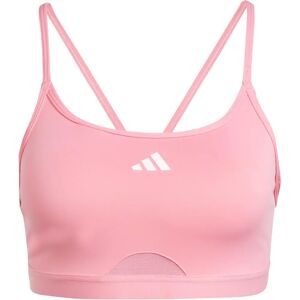 adidas Aeroreact Training Light-Support Bra - Womens - Pink adidas Aeroreact Training Light-Support Bra - Womens - Pink