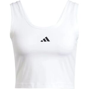 adidas Essentials Small Logo Bomuld Tank Top - Hvid - Tank Top adidas Essentials Small Logo Bomuld Tank Top - Hvid - Tank Top