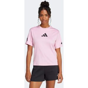 adidas Z.N.E. Pink T-Shirt - Sporty, Cotton, UV Protection adidas Z.N.E. Pink T-Shirt - Sporty, Cotton, UV Protection