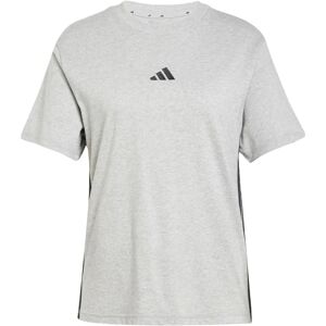 Adidas Women Gris Short-sleeve T-Shirt - Casual Adidas Women Gris Short-sleeve T-Shirt - Casual