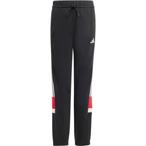 Adidas Kids Pants - Regular Fit - Black/White/Pure Ruby - Pants Adidas Kids Pants - Regular Fit - Black/White/Pure Ruby - Pants