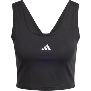 adidas Débardeur en Coton avec Petit Logo - Noir - Débardeur - Publicité adidas Débardeur en Coton avec Petit Logo - Noir - Débardeur - Publicité