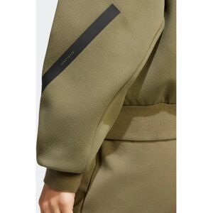 adidas Z.N.E. Sweatshirt - Groen - Sportief, Warm, Gerecyclede Materialen adidas Z.N.E. Sweatshirt - Groen - Sportief, Warm, Gerecyclede Materialen