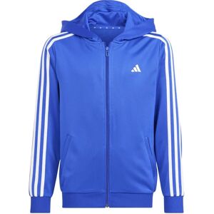 Sudadera con capucha para niños de Adidas - Tecnología que absorbe la humedad - Unisex - Azul - Chaqueta Sudadera con capucha para niños de Adidas - Tecnología que absorbe la humedad - Unisex - Azul - Chaqueta