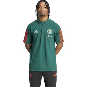Adidas Man Utd Green Polo Shirt - Sporty Official Teamwear Adidas Man Utd Green Polo Shirt - Sporty Official Teamwear