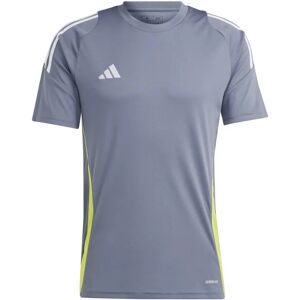 Adidas Tiro 24 Jersey Grau Limette - Trikot Adidas Tiro 24 Jersey Grau Limette - Trikot