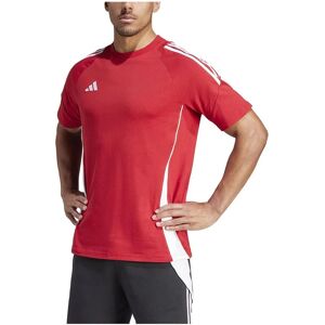 Adidas Tiro 24 Red Cotton Training T-shirt - T-shirt Adidas Tiro 24 Red Cotton Training T-shirt - T-shirt