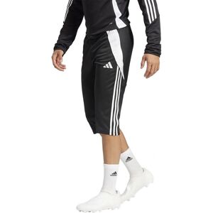 Adidas Tiro 24 3/4 Musta jalkapallohousut Adidas Tiro 24 3/4 Musta jalkapallohousut