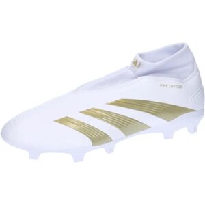 adidas Predator Laceless Football Boots - White - Football adidas Predator Laceless Football Boots - White - Football