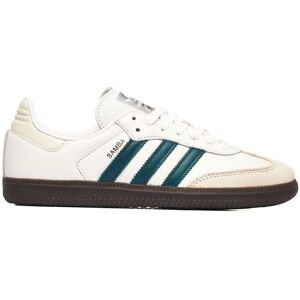 adidas Samba OG hvide og grønne fritidssko adidas Samba OG hvide og grønne fritidssko