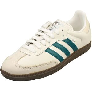 adidas Samba Og Womens Casual Trainers - White Green adidas Samba Og Womens Casual Trainers - White Green