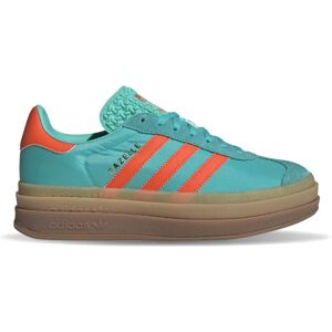 adidas Gazelle Bold Kvinde Mode Sko Grøn Orange - Mode Sneakers adidas Gazelle Bold Kvinde Mode Sko Grøn Orange - Mode Sneakers