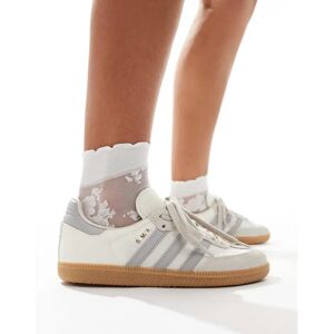 adidas Originals Samba OG Off White Grå Aluminium - Sneakers adidas Originals Samba OG Off White Grå Aluminium - Sneakers