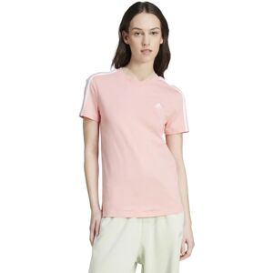 adidas Lounge Wear Slim Fit T-Shirt - Pink - Casual Style adidas Lounge Wear Slim Fit T-Shirt - Pink - Casual Style